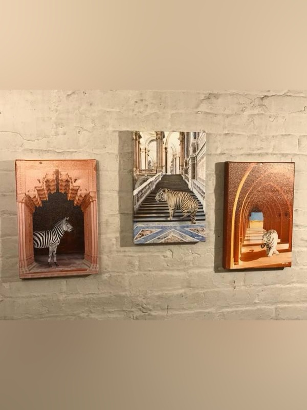 'Nature's Bound' 3-Piece Canvas Art by Oliver Gal (Set)
